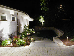 Cape Cod Landscape lighting